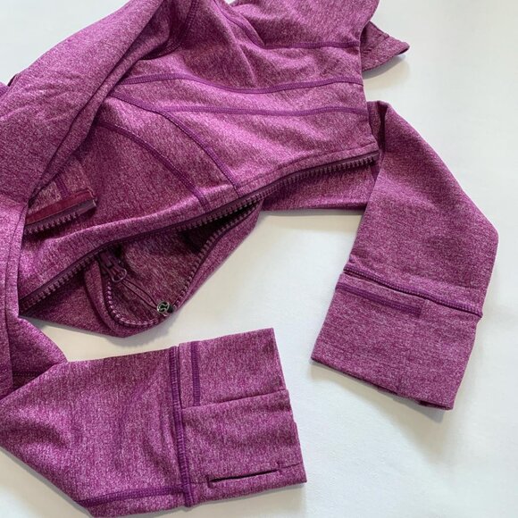 Lululemon Define Jacket in heathered berry purple - Picture 4 of 6